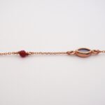 Βραχιόλι RoseGold Κ14 Κωδ.LM14115.