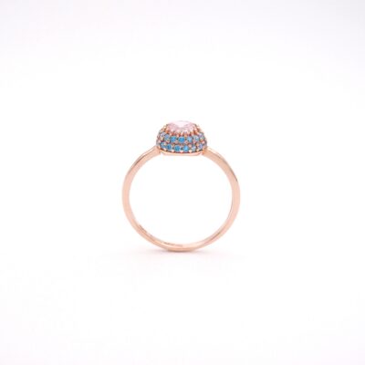 Δαχτυλίδι RoseGold Κ14