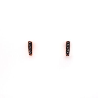 Σκουλαρίκια RoseGold Κ14 Κωδ.CU14080.