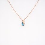 Κολιέ RoseGold Κ14 Κωδ.PS14090-7.